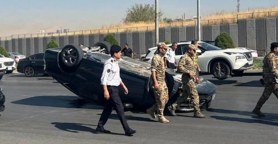 حريق سيارة وتصادم ثلاث مركبات وانفجار مولد في حوادث متفرقة بالعراق