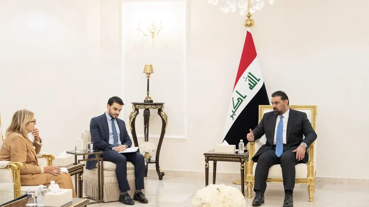 الحلبوسي يبحث مع وفد مجلس الشيوخ الفرنسي تفعيل دور لجان الصداقة البرلمانية