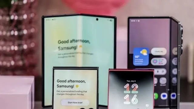 سامسونغ تتفوق بهاتف Galaxy Z Flip8 في سوق الهواتف القابلة للطي