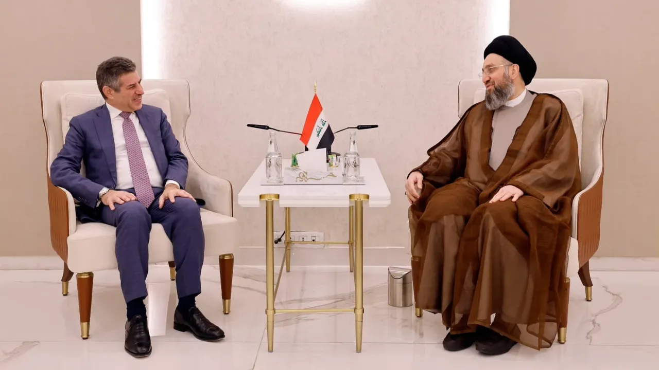 الحكيم للقائم بالأعمال الأميركي: معالجة السلاح خارج إطار الدولة استحقاق دستوري عراقي