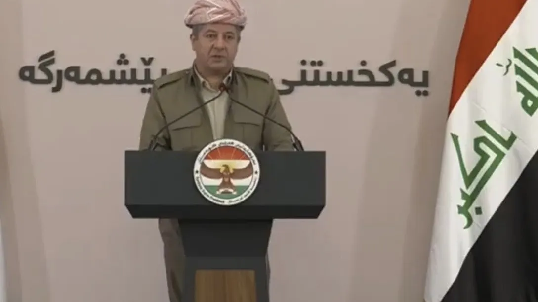 بارزاني: نشكر رئيس الوزراء علي الزيدي لدعمه الدائم لإقليم كردستان