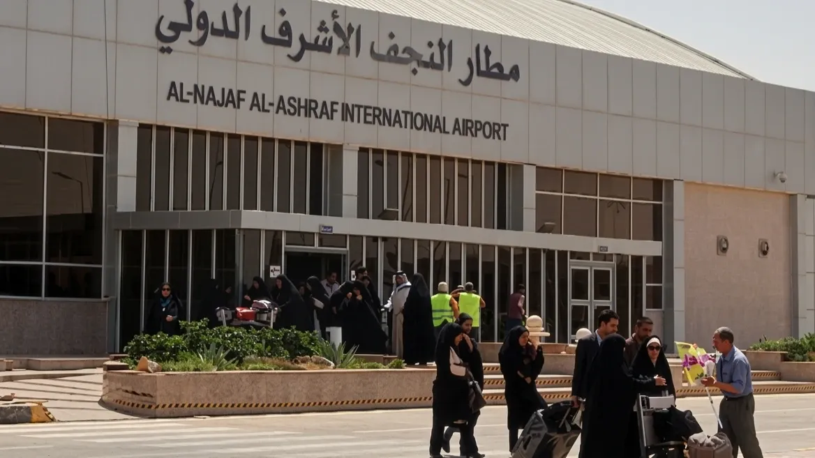مطار النجف رحلاتنا لإيران مستمرة وبانتظار قرار بغداد