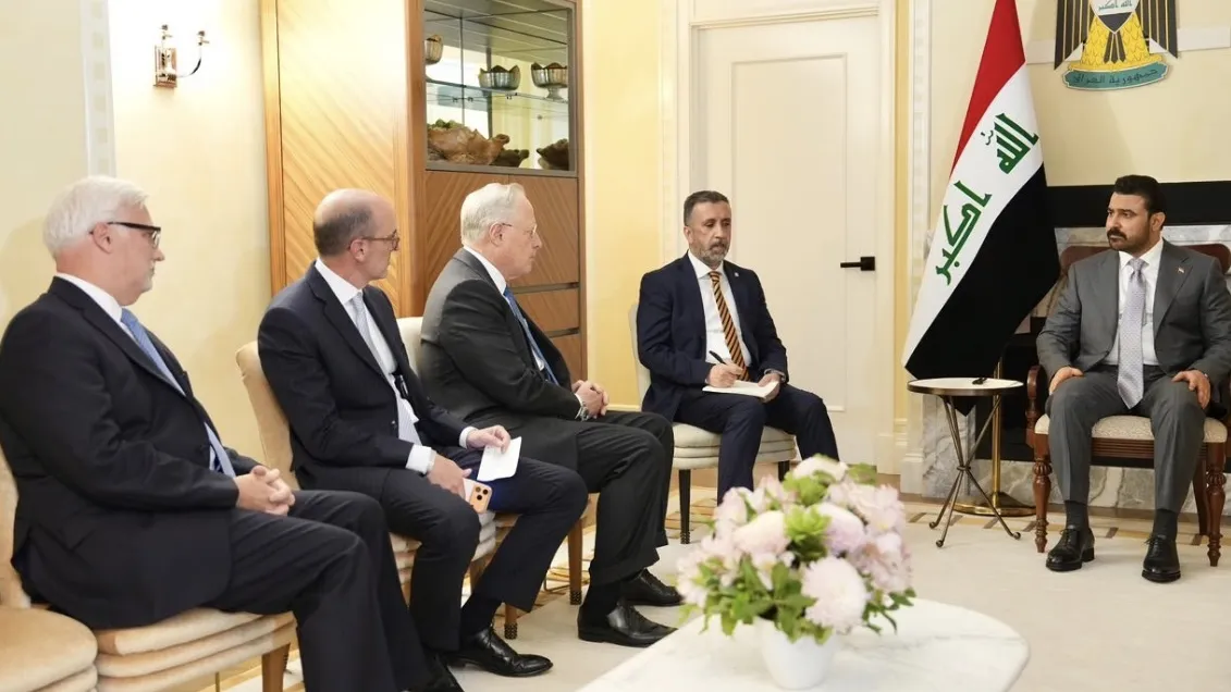 رئيس الوزراء يؤكد لوفد شركة HKN الأمريكية عزم الحكومة تنظيم مؤتمر بغداد للطاقة