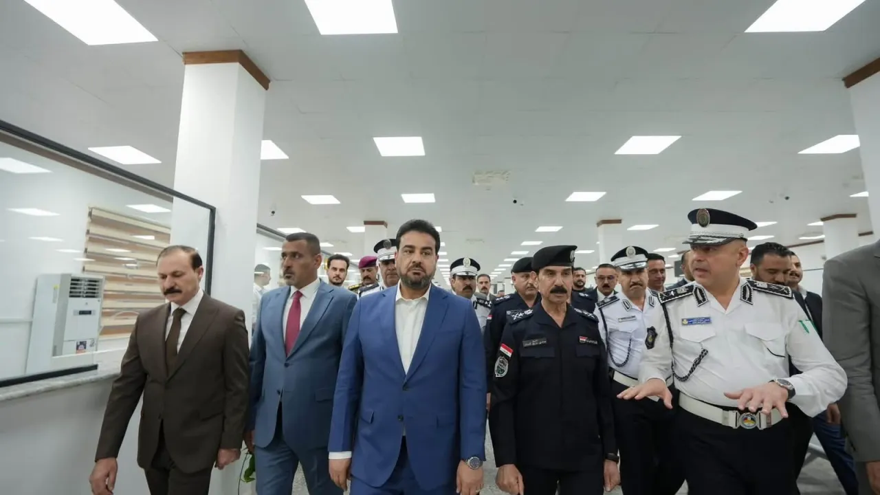 محافظ الأنبار يفتتح مجمع الفلوجة لتسجيل المركبات وإصدار إجازات السوق