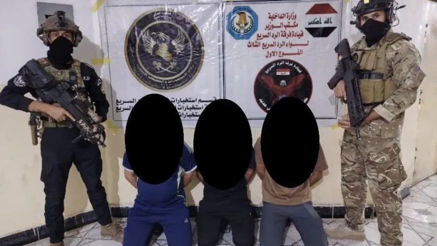 القبض على ثلاثة متهمين بجريمة اغتيال مدير ماء أبي صيدا في ديالى