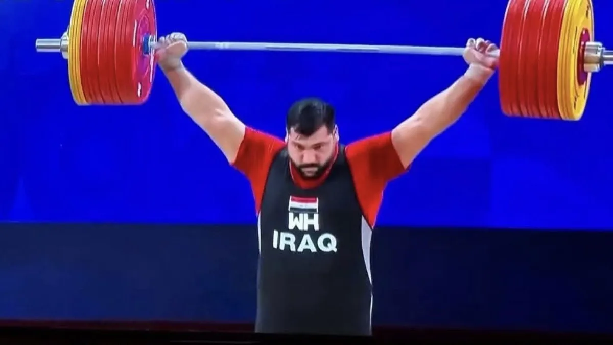 الرباع العراقي علي عمار يحطم الرقم العالمي في آسياد ناغويا ويحرز الميدالية الذهبية
