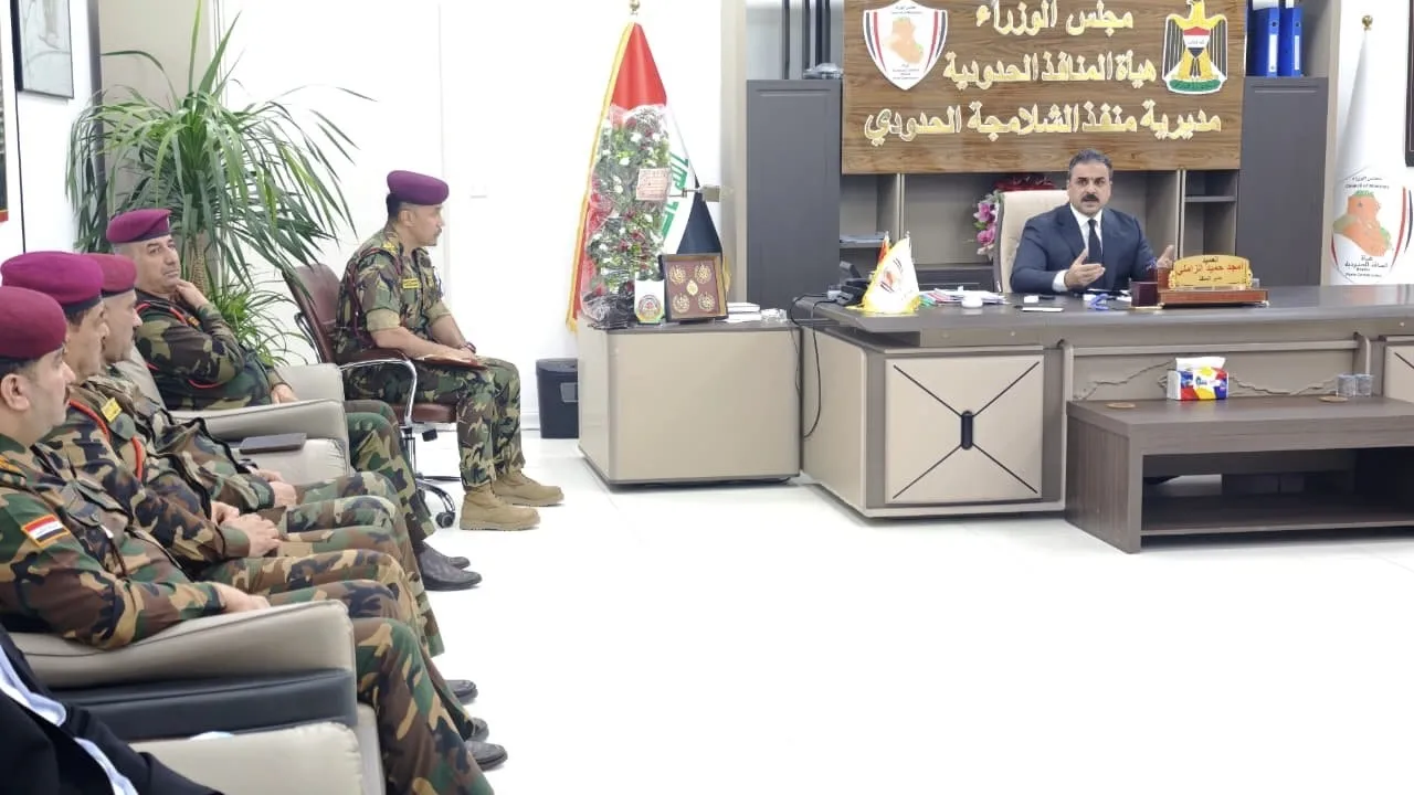 الوائلي يشدد على تسهيل حركة المسافرين وتعزيز الإجراءات الرقابية في منفذ الشلامجة