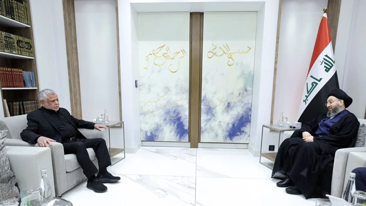 السيد الحكيم والعامري بيوم السيادة أهمية مواجهة التحديات بمزيد من التماسك الداخلي