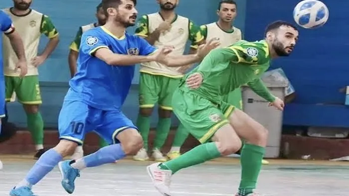 الشرطة يدشن حملة الدفاع عن لقب دوري الصالات بمواجهة نفط الوسط اليوم