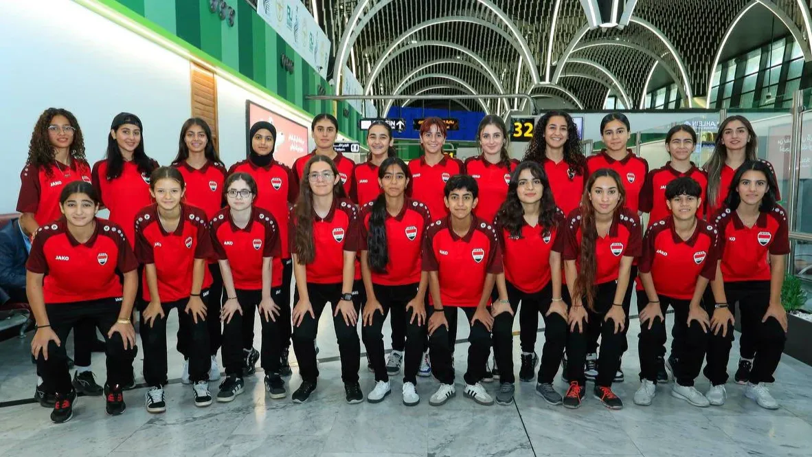Pasukan remaja perempuan Iraq berlepas dari Baghdad ke Malaysia untuk kelayakan Piala Asia bawah 17