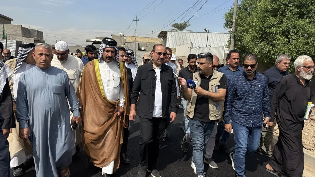 محافظ بغداد يعلن عن مشروع متكامل لتطوير البنية التحتية لشبكة كهرباء الفضيلية