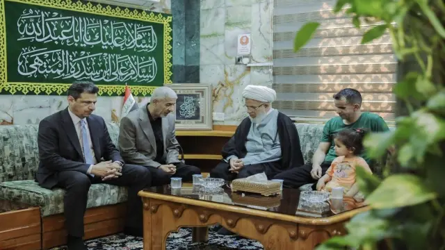 ممثل المرجعية العليا يعلن استعداد العتبة الحسينية المقدسة لعلاج المرضى الفلسطينين مجاناً
