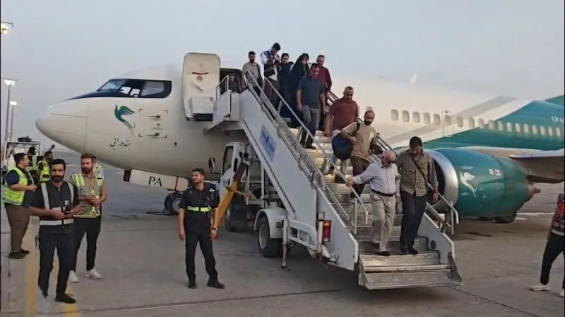 مطار النجف الأشرف الدولي يستقبل أول طائرة إيرانية بعد استئناف الرحلات