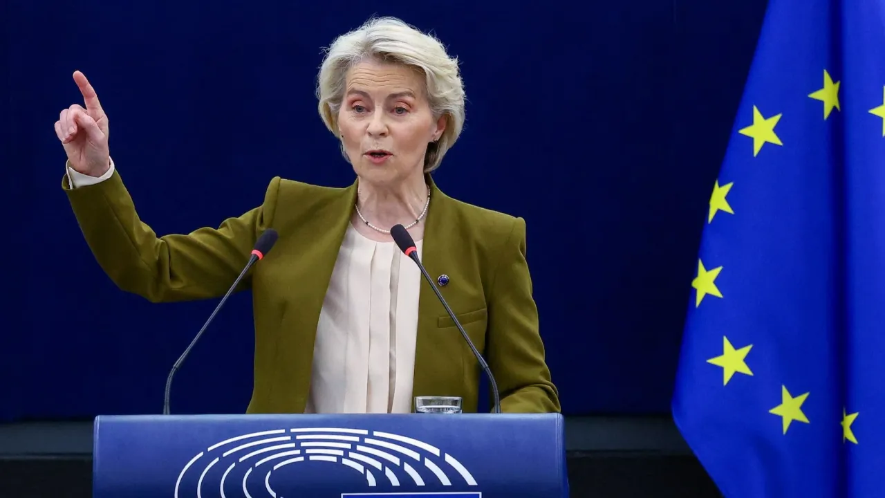 Von der Leyen: EU solidarisk med Saudiarabien efter attack mot King Khalid-flygplatsen
