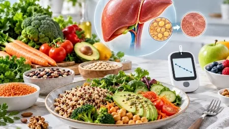 Study: 16-Week Low-Fat Vegan Diet Reduces Liver Fat and Improves Blood Sugar in Type 2 Diabetes