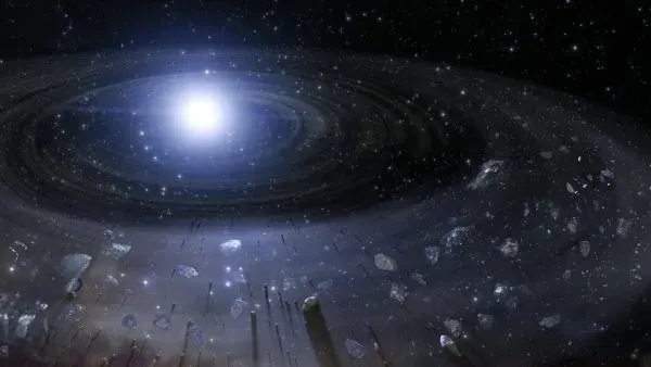 Astronomers believe they have found a rare planet possibly formed from a star's remnants orbiting a white dwarf