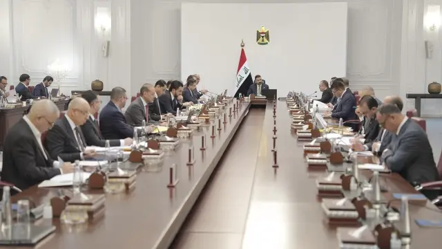 مجلس الوزراء يعقد جلسته الاعتيادية في بغداد برئاسة علي فالح الزيدي