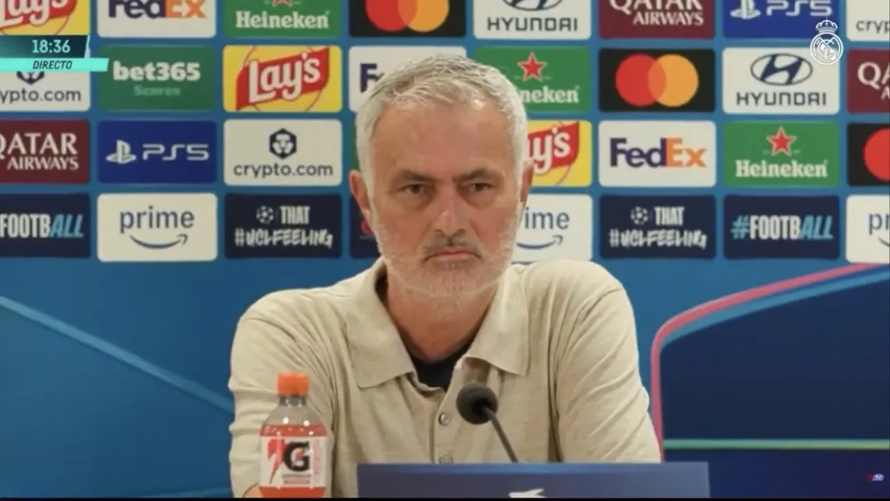 Mourinho affirms trust in Spanish referees and Champions League ahead of Roma match