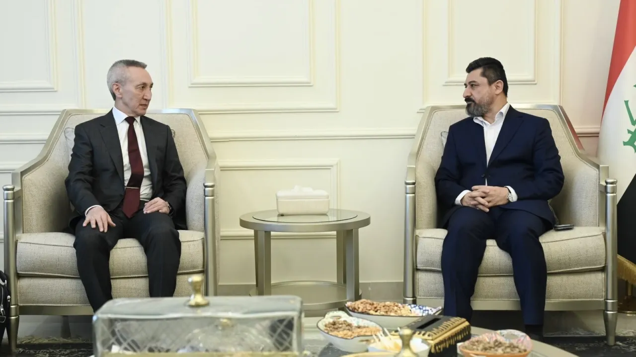 وزير العدل يؤكد رغبة العراق بإبرام مذكرات تفاهم واتفاقيات مع جمهورية كازاخستان