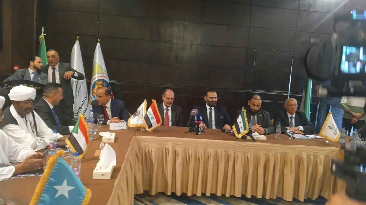 انطلاق مؤتمر تقرير الحريات بالعالم العربي في دمشق بمشاركة مؤيد اللامي