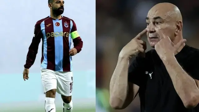 حسام حسن يعلق مقتضبًا على مشاركة محمد صلاح في ملعب بعشب صناعي مع طرابزون سبور
