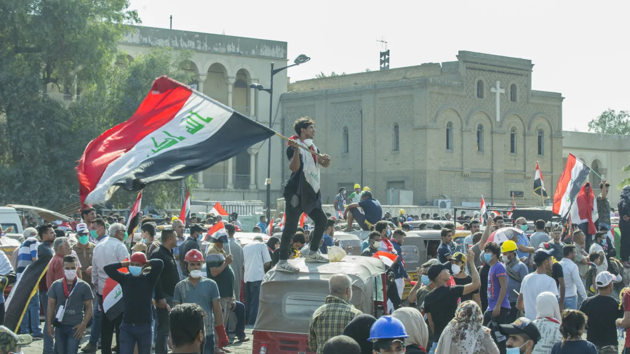 احتجاجات نسوية في بغداد والبصرة ضد المدونة الجعفرية الجمعة
