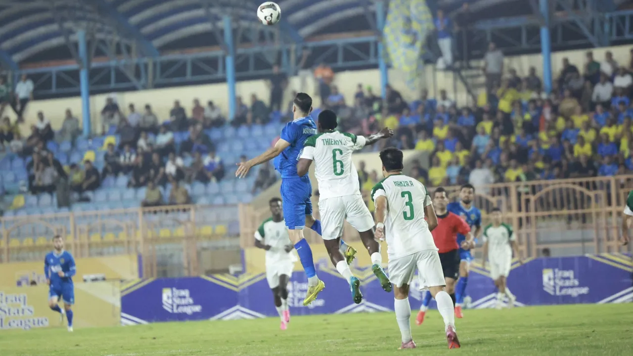 الجولان يتغلب على دهوك 2-0 في الجولة العاشرة للدوري العراقي