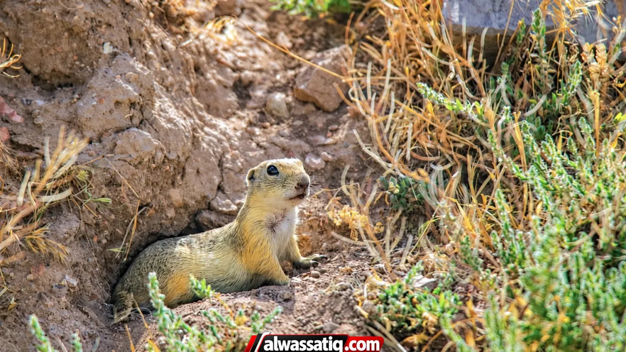 Registro del primer avistamiento de una ardilla terrestre de Asia Menor cerca de la aldea Dri en Barzán