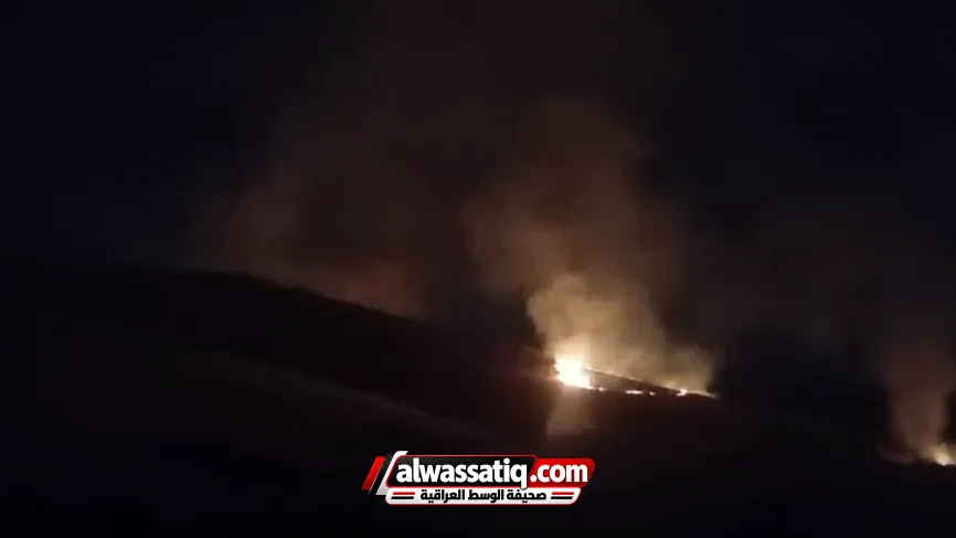 طائرة مسيرة تستهدف مخيماً لحزب الكادحين الكوردي الإيراني في وادي آلانه بأربيل