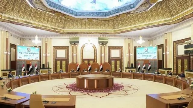 الجعفري؟ لا، لا تبتعد — رئيس الوزراء يستضيف الاجتماع الأربعين لائتلاف إدارة الدولة ويؤكد حماية المتظاهرين وإقرار الموازنة