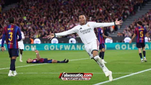 ريال مدريد يهزم برشلونة 2 1 في الكلاسيكو بثنائية مبابي في كامب نو