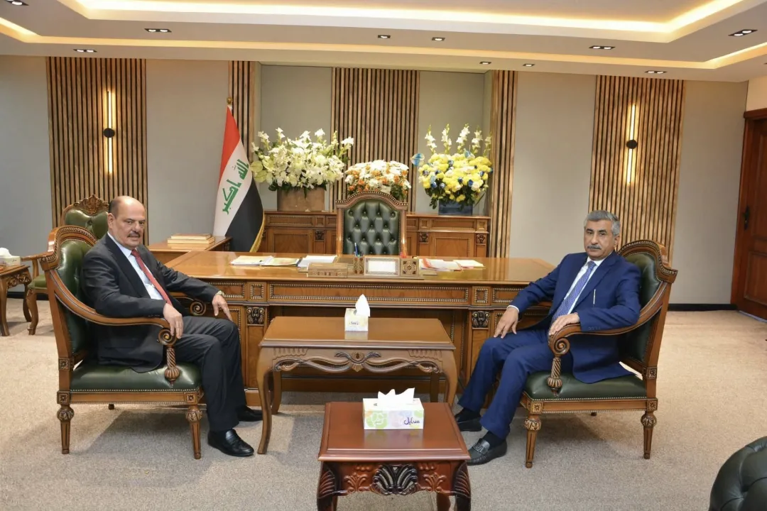 العيثاوي واللامي يبحثان سبل دعم استضافة مؤتمر اتحاد الصحفيين العرب في بغداد
