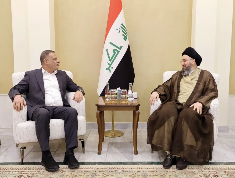 الحكيم يبحث مع وزير الموارد المائية تطوير منظومات الري وتوسيع الخطة الزراعية